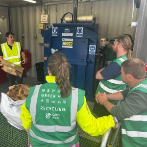 Training Green Man staff on WBM's RPU