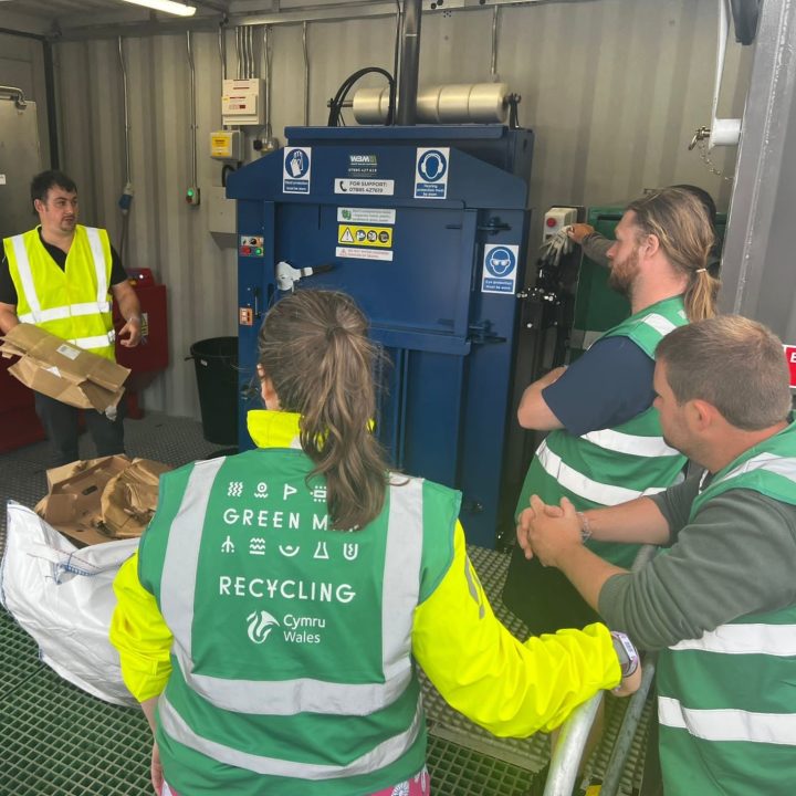 Training Green Man staff on WBM's RPU